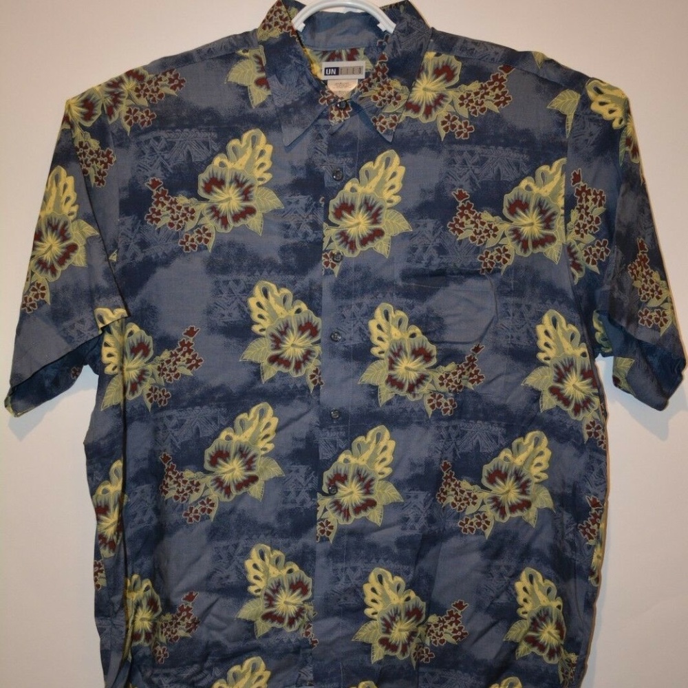 Hawaiian-Style Shirt by UNTIED Men's Size XL